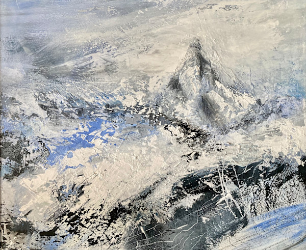 Il Cervino Rises from the Storm by Joy Moore