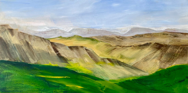 Golden Hills of Cervières by Joy Moore, Image 1.