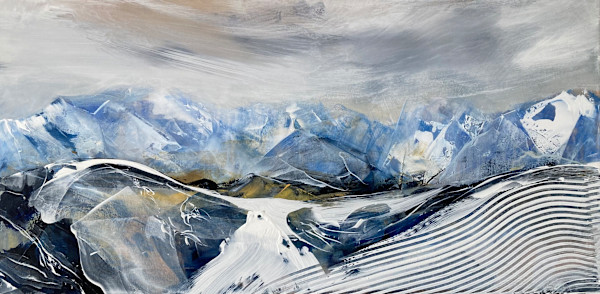 Ice Flows in the Mont Blanc Massif by Joy Moore, Image 1.