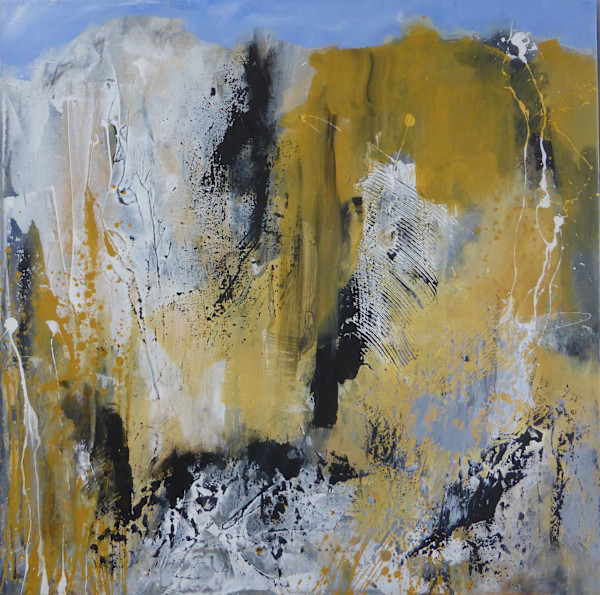 Static Things May be Caught in the Very Act of Becoming 1. (Dolomiti Triptych) by Joy Moore