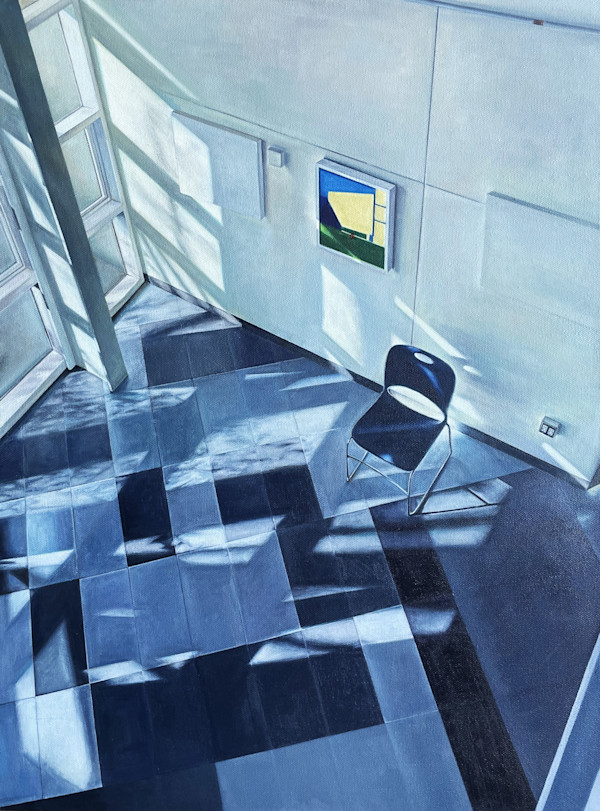 Blue Chair by Yu Cheng