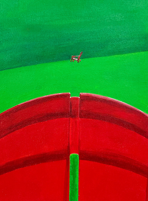 Red Chair: Gap by Yu Cheng