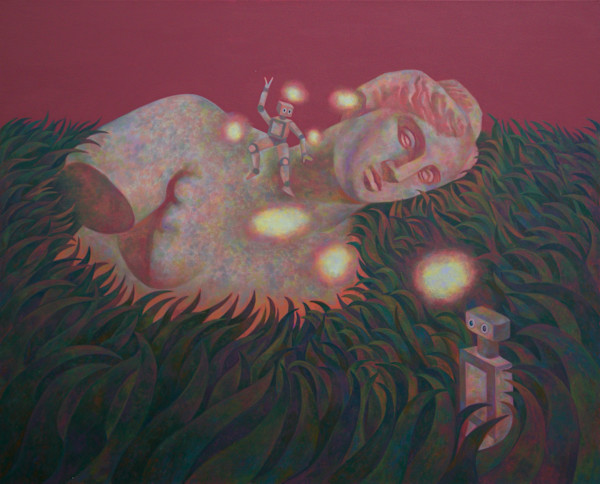 Golden Hour's Ghost by Xinyu Wo