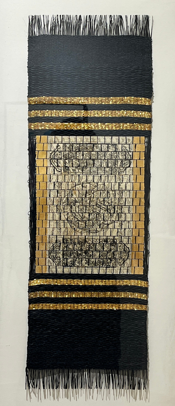 Maria Merian - Black and Gold by Renee Magnanti