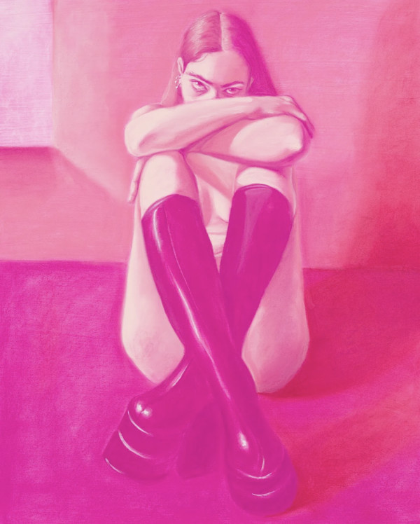 Lady in Pink by Emma Hapner
