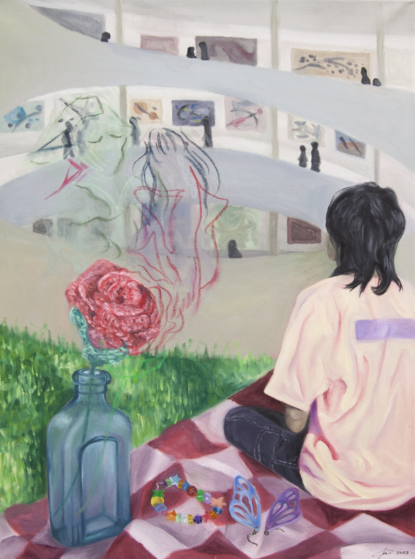 Picnic In The Guggenheim by Julia Shen