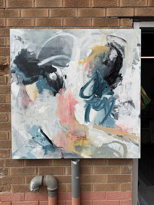 Abstract blues by Jessica Craig