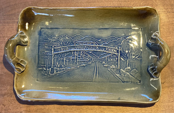 Waynesville Arch Platter by Brad Dodson, Image 1.