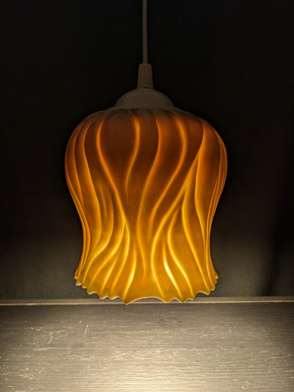 Flamey Flow Light by Bridget Fox, Image 1.