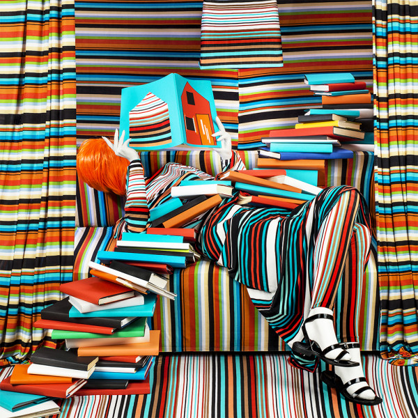 Striped Books by Patty Carroll, Image 1.