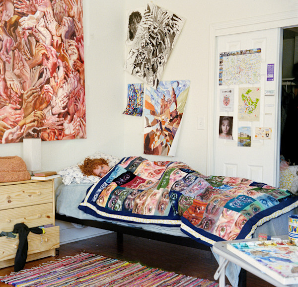 Self-Portrait (Quilt) by Jacqueline Andrews, Image 1.