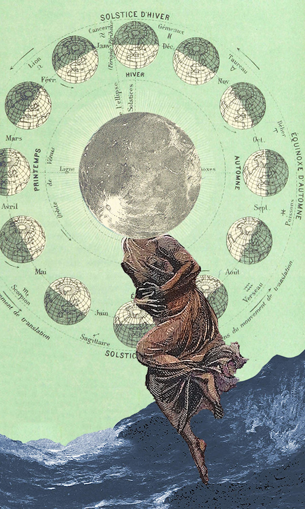 The Moon (Excerpt From The Deleted World) by Josh Urban Davis, Image 1.