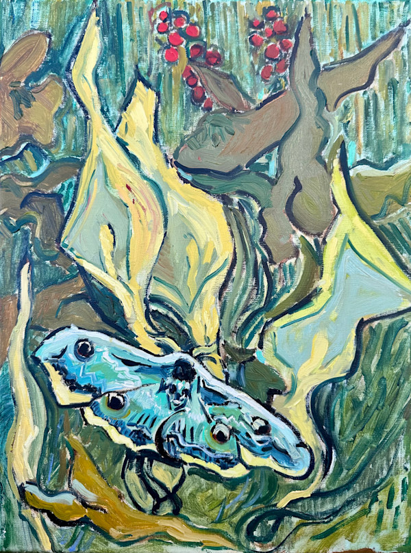 Moth After Van Gogh by Amanda Scott