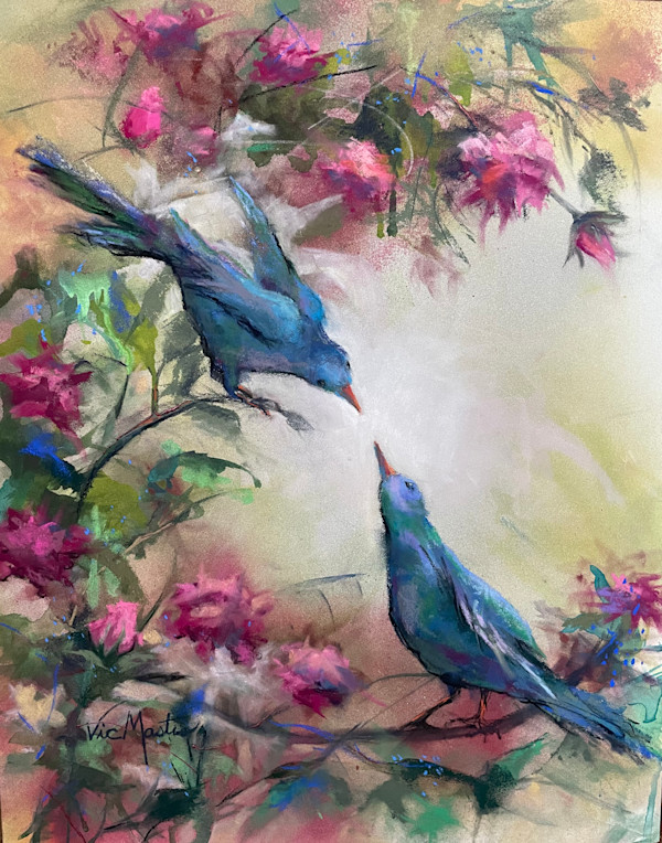 Love Birds by Vic Mastis