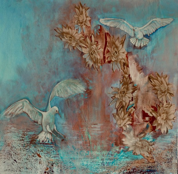 Seagulls Alight II by Harriet Godbole