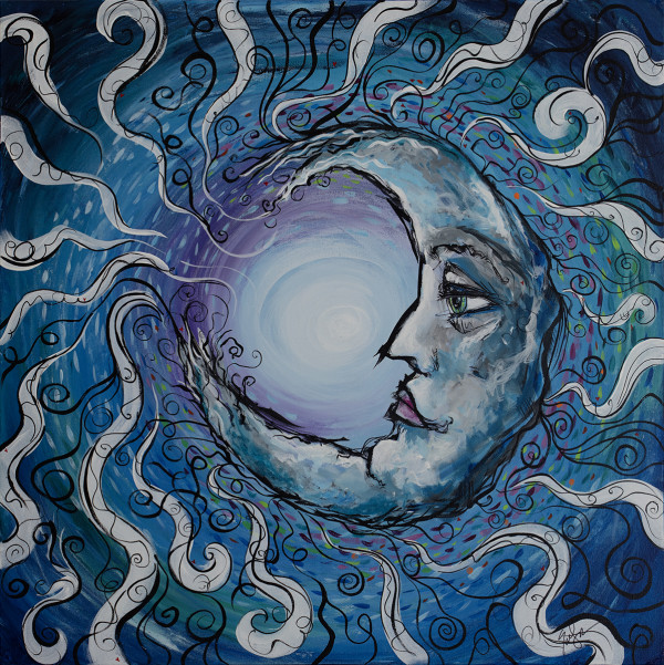 Skeptical Moon by Evelyn Dufner
