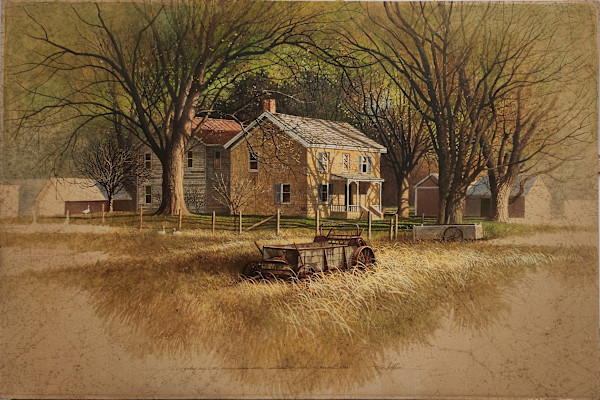 Limestone House on Sawmill Road by Tom Heflin