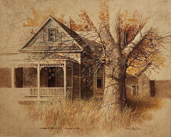 Old House in Georgia by Tom Heflin