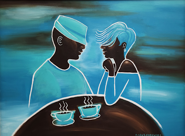 Coffee Time by Chaveevah Banks Ferguson, Image 2.