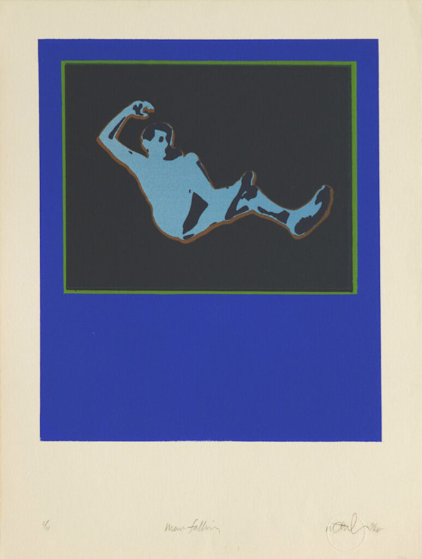 Man falling by Ben Mahmoud