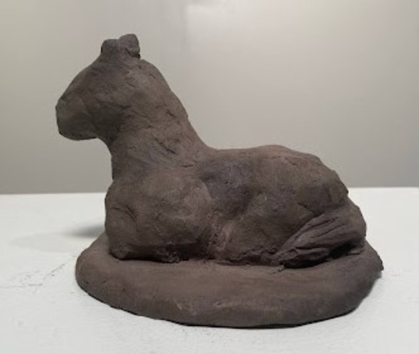Ceramic unknown title #13 by Kishwaukee College student, Karen T., Image 3.