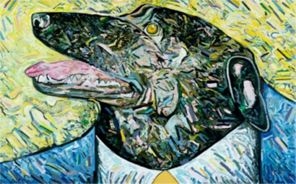 Dog Man "Buddy" by Ken Hoffman