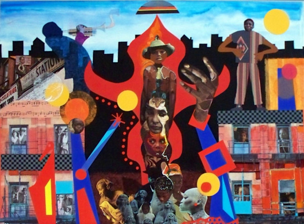 Homage to Romare Bearden by Shirley Guay