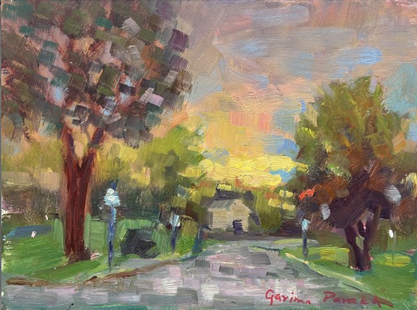 Sunset at Andover Commons by Artnova Gallery