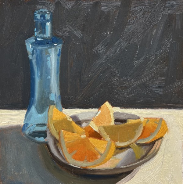 Orange Sings the Blues by Artnova Gallery