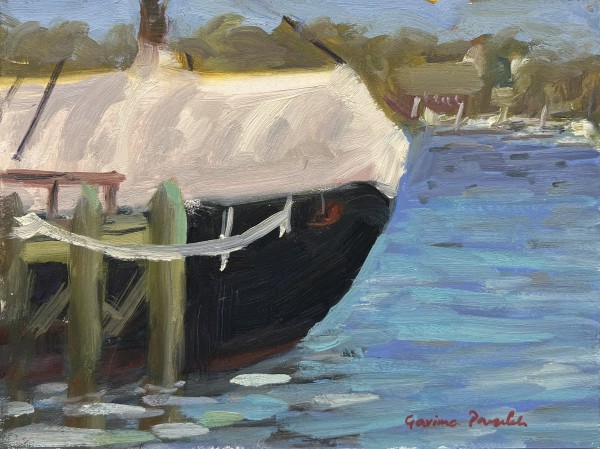 Big Boat in Gloucester, MA by Artnova Gallery