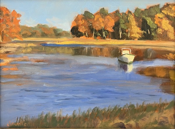 Autumn on Oyster River by Artnova Gallery