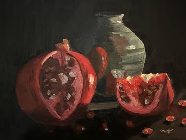 Pomegranate in Winter by Artnova Gallery