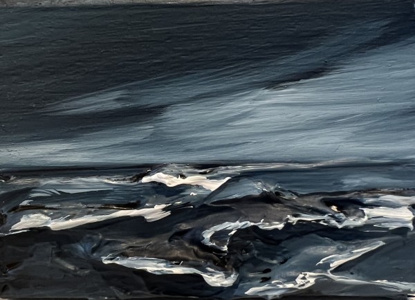 Waves by Night by Artnova Gallery