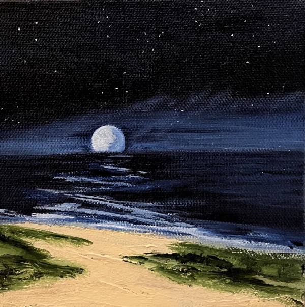 Wolf Moon Rising by Artnova Gallery & Salt Studio