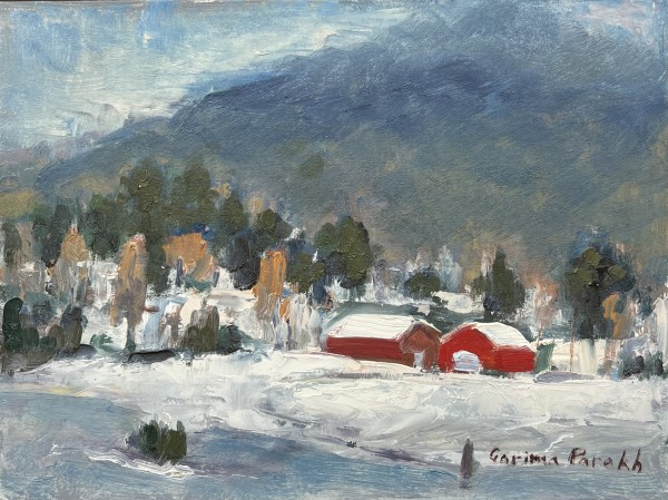 Barn at Great Glen Trails by Artnova Gallery
