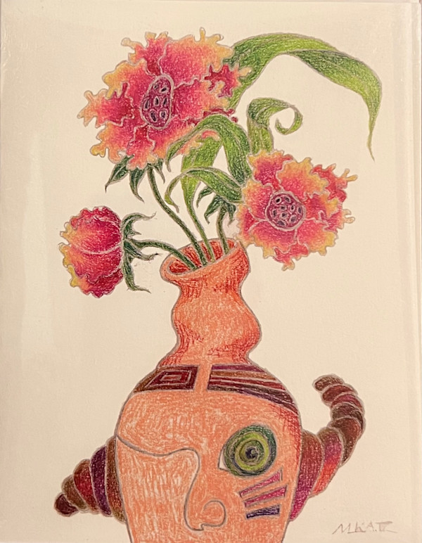 “Hole in the Head” Greeting Cards - Box of Five by Artnova Gallery & Salt Studio, Image 1.