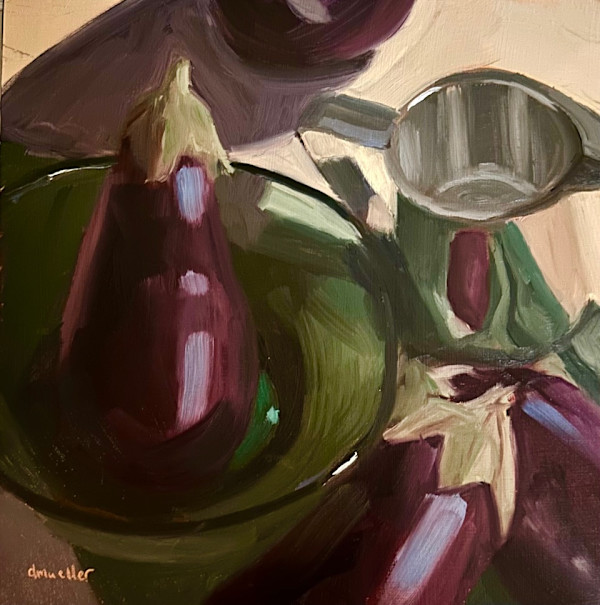 Aubergine Reflection by Artnova Gallery