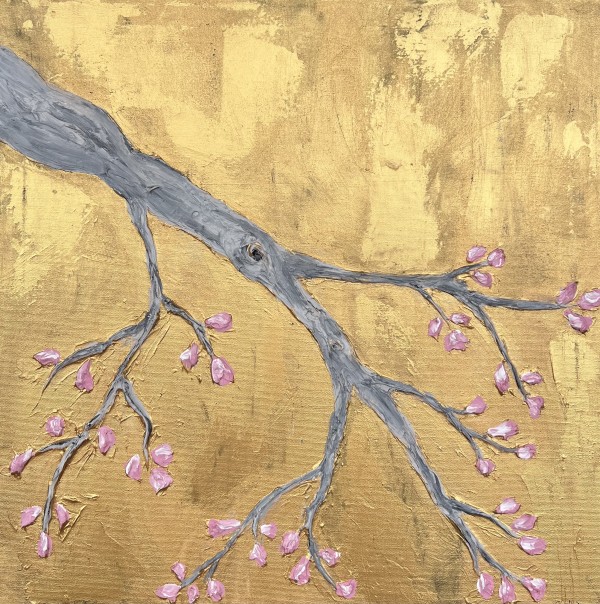 Blossoms on Gold by Artnova Gallery