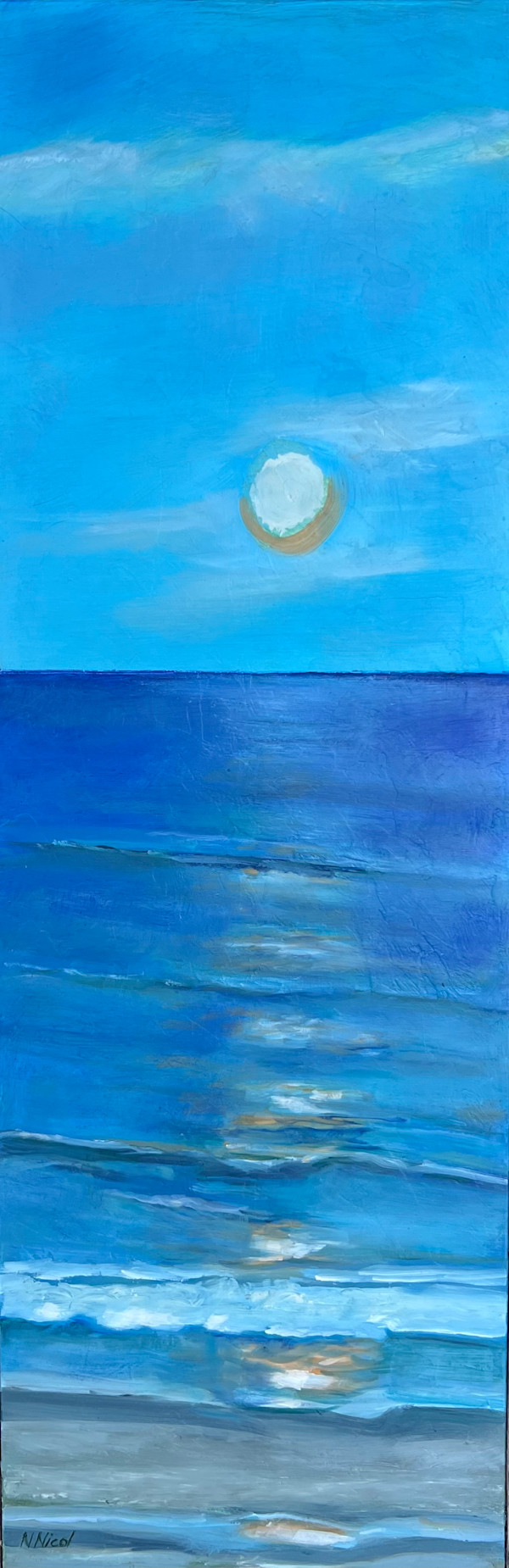 Full Super Moon by Artnova Gallery & Salt Studio