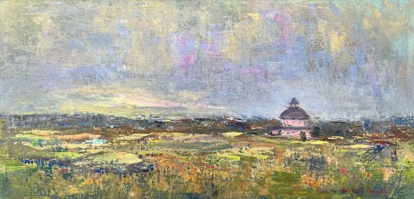Pink House Plum Island by Artnova Gallery & Salt Studio