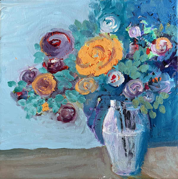 Tea Roses #2 by Artnova Gallery