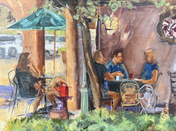 The Secret Garden Cafe by Artnova Gallery