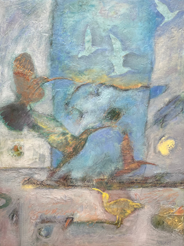 Curlews and Persistence of Memory by Artnova Gallery & Salt Studio