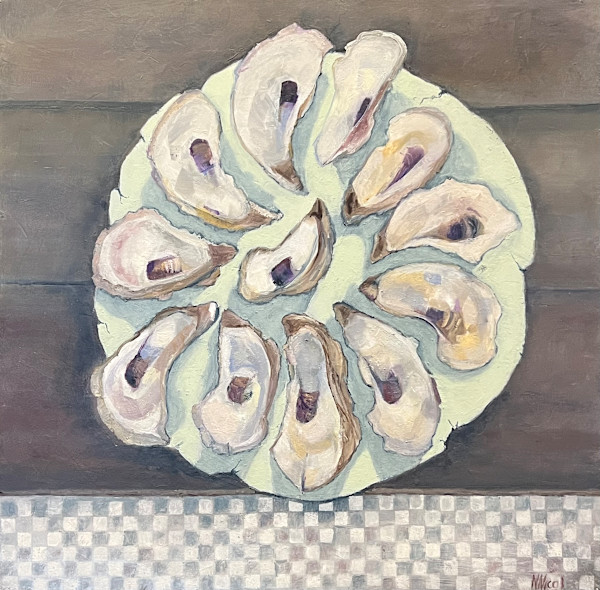 A Dozen Oyster Shells by Artnova Gallery & Salt Studio