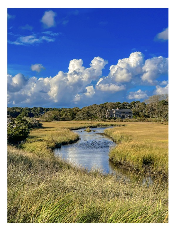 Cloud Perfect, Cockle Cove Creek by Artnova Gallery