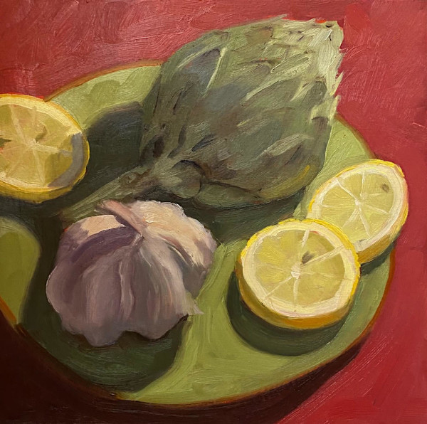 Artichoke with Garlic & Lemon by Artnova Gallery & Salt Studio