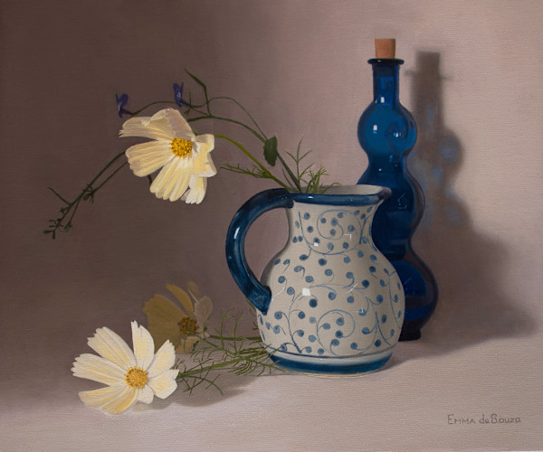 Pale yellow cosmos by Emma de Souza