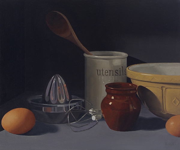 Utensils and Eggs by Emma de Souza