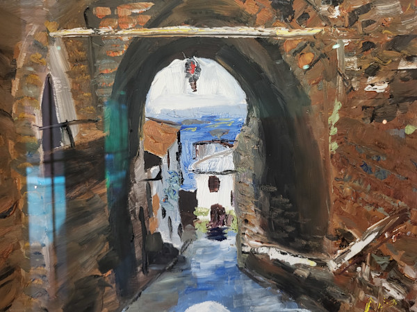 Walk through Peccioli Italy by Gail Knecht