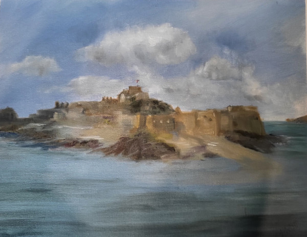 Elizabeth Castle- Jersey Island, English Channel by Gail Knecht